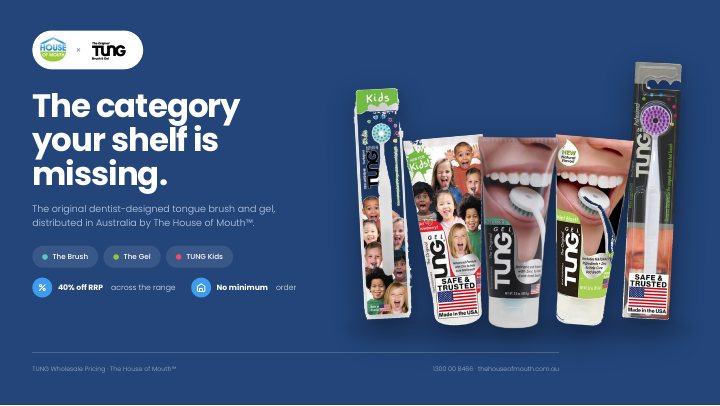 Cover of the TUNG wholesale info pack